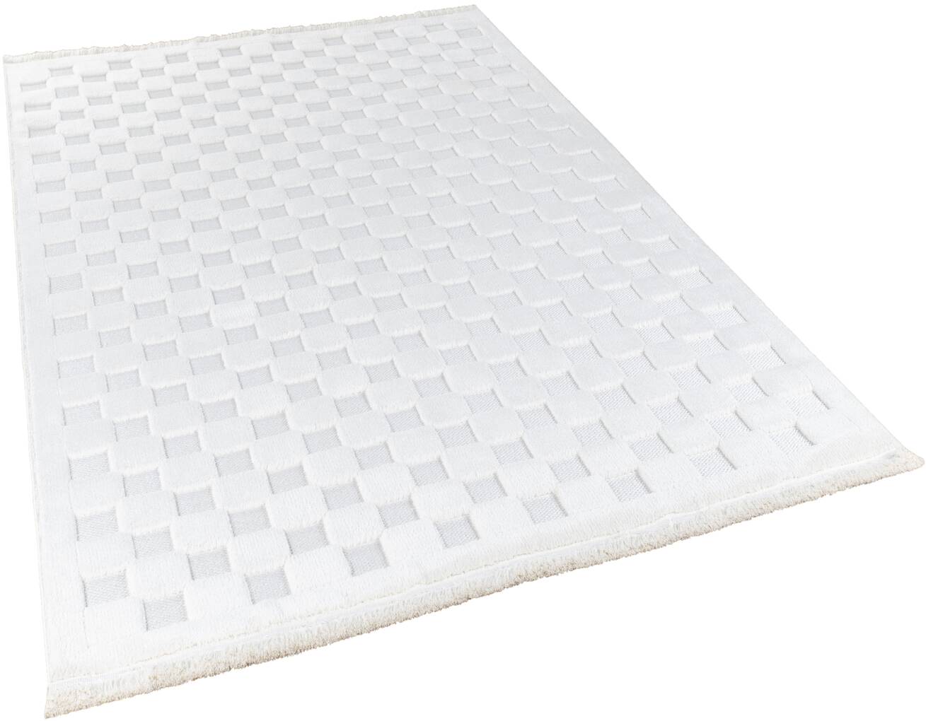 Orion 4211 Krem - Dokuma Halı | Flat Cut Desenli Salon Halısı