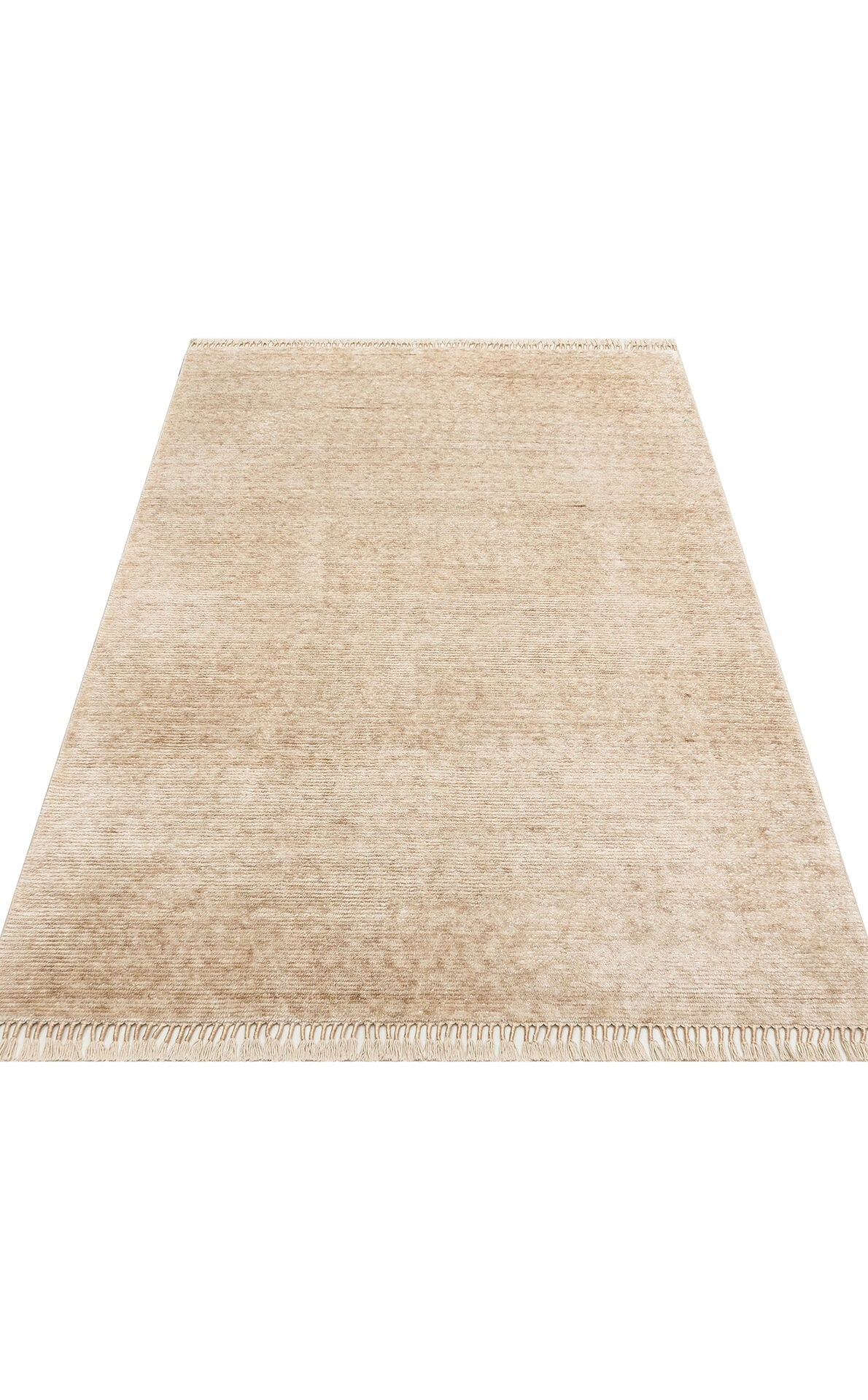 GES PLAIN BEIGE - GESSI - El Emeği ile Özel Tezgahlarda Üretilen Modern Kara Tezgah Halısı