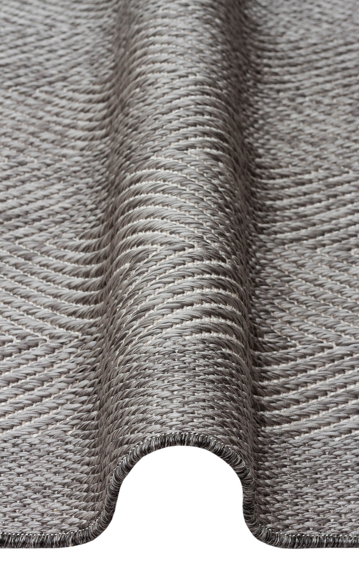 Mono MNO 02 Gri -Yıkanabilir Kaymaz Kilim Halı