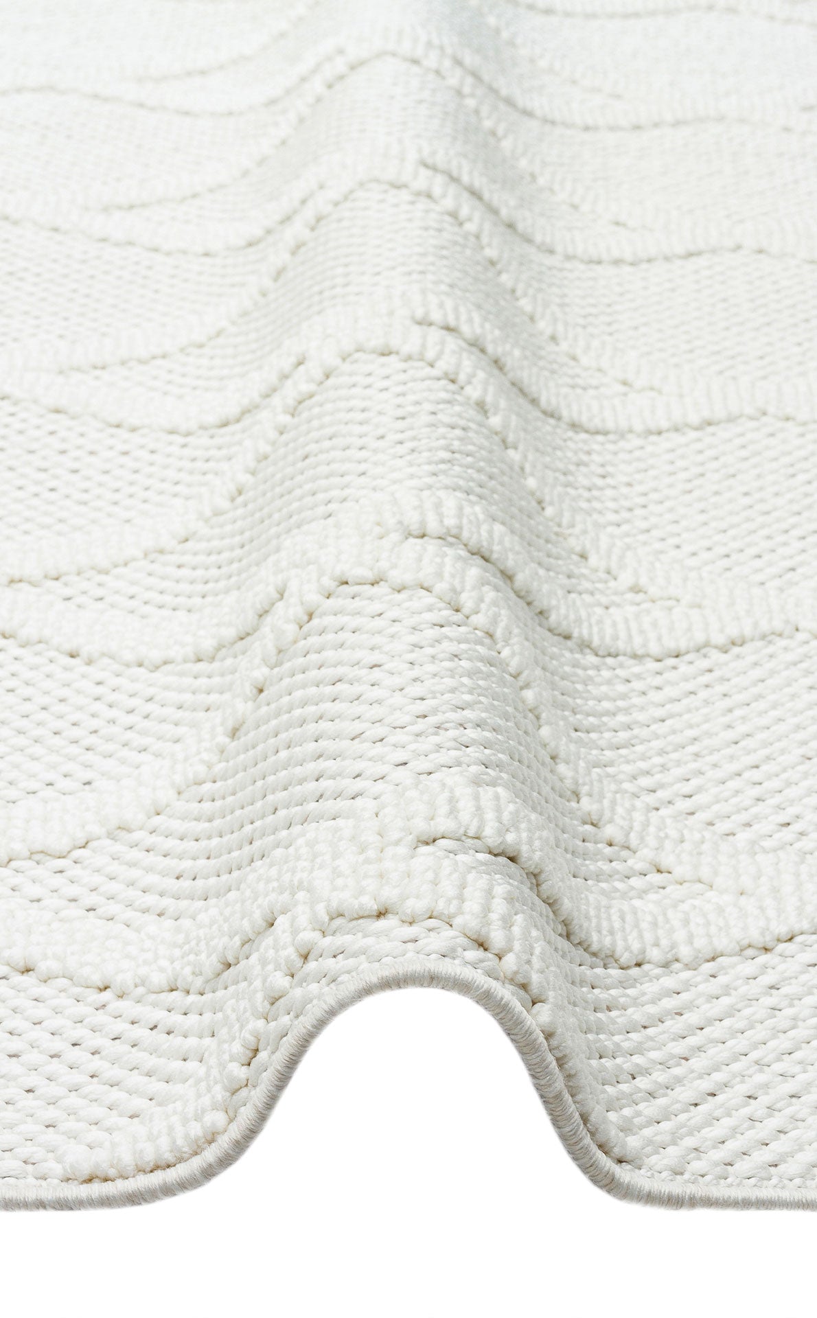 CZY 04 CREAM - COZY - Hav Toz Vermez Modern Örgü Dokuma Makine Halısı