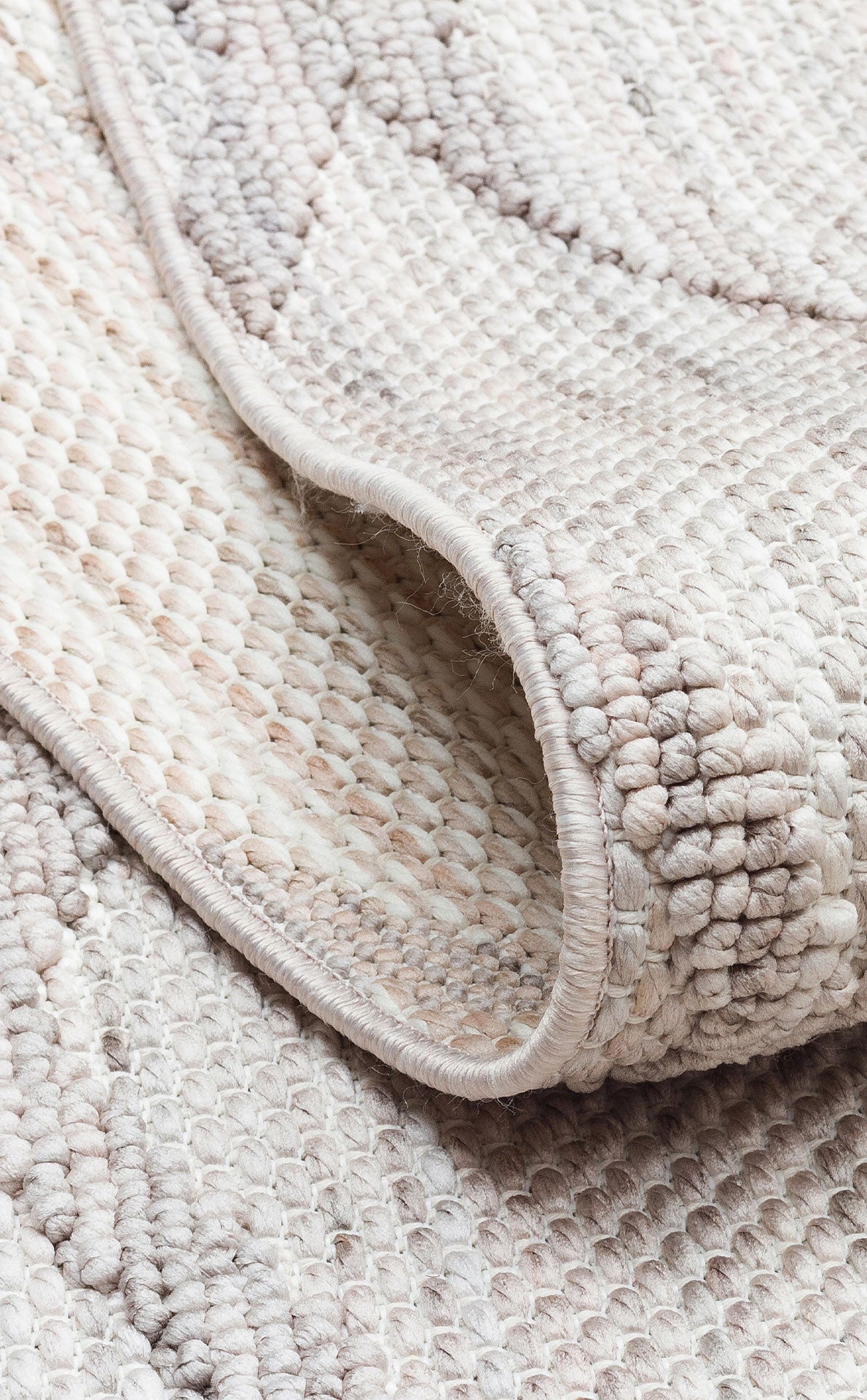 CZY 04 GREY - COZY - Hav Toz Vermez Modern Örgü Dokuma Makine Halısı