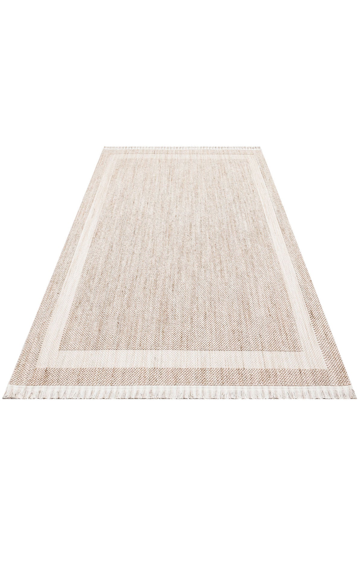 CZY 05 BEIGE - COZY - Hav Toz Vermez Modern Örgü Dokuma Makine Halısı