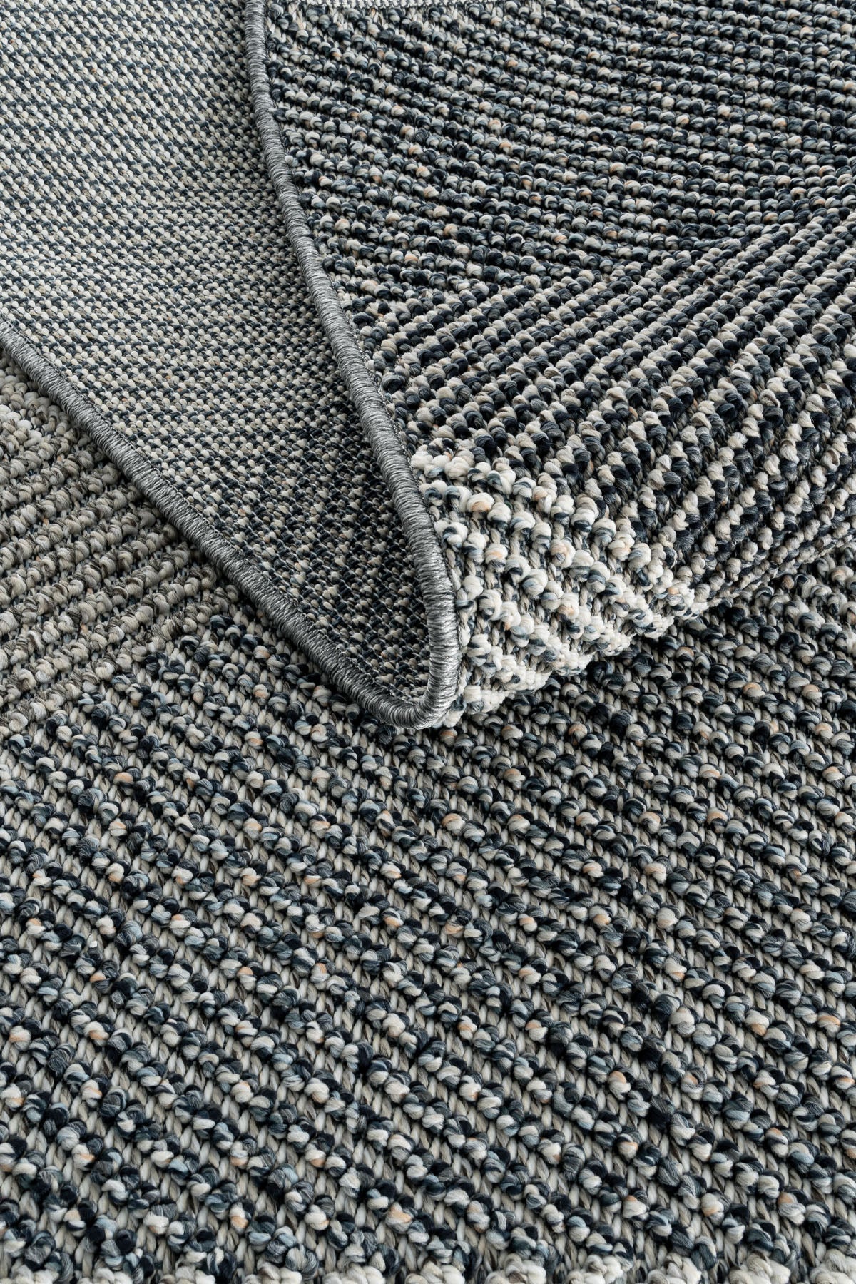 SH 08 GREY MULTY - SOHO - Hav Toz Vermez Hasır Dokuma Modern Makine Halısı