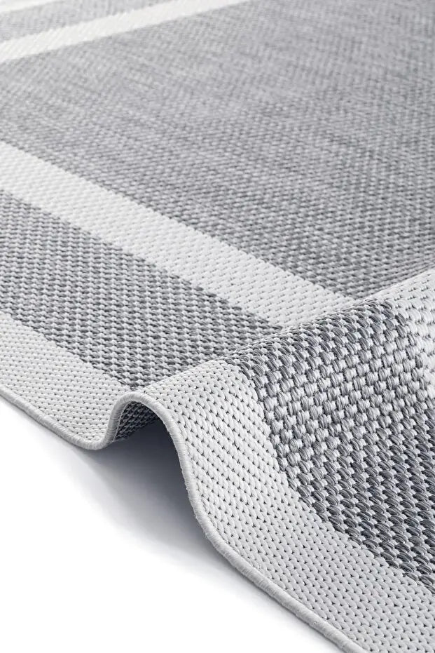 Sisal Plus 1149 Gri Krem – Pamuk Tabanlı Şık ve Kolay Temizlenen Halı