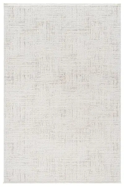 Diamond 2013 Bej Akrilik Çerçeveli Modern Şık Halı