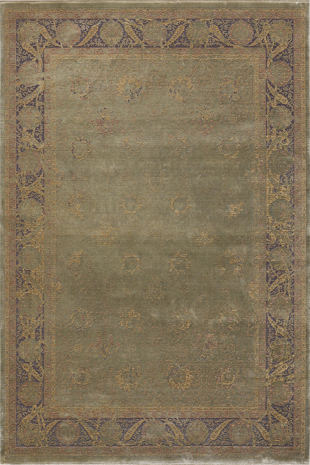 Empera Halı GORDION 6072 VERTKELLY Geometrik Desenli Oturma Odası, Antre ve Mutfak Halısı