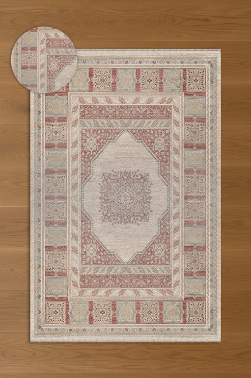 Degrade Varen DG02A Kahverengi Heritage Salon ve Oturma Odası Halısı