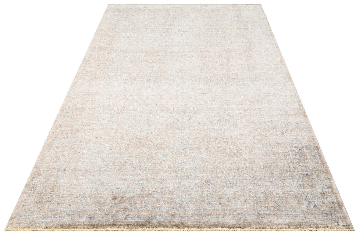 TF 02 BEIGE - TAFTAN - Pakistan Overdyed Tarzı Halı, Özel Tezgah Üretilen Uşak Halısı