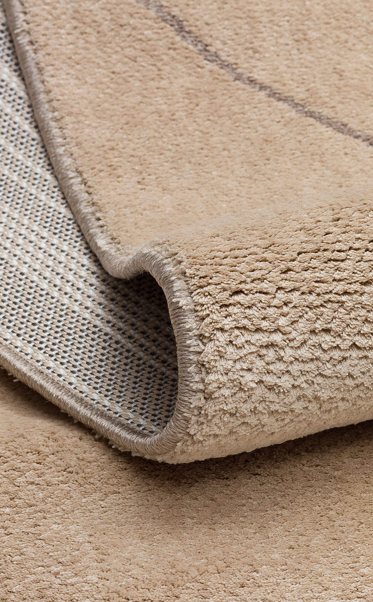 URB 02 BEIGE - URBAN - Etnik Desenlere Sahip Hav Toz Vermez Yumuşak Dokulu Modern Halı