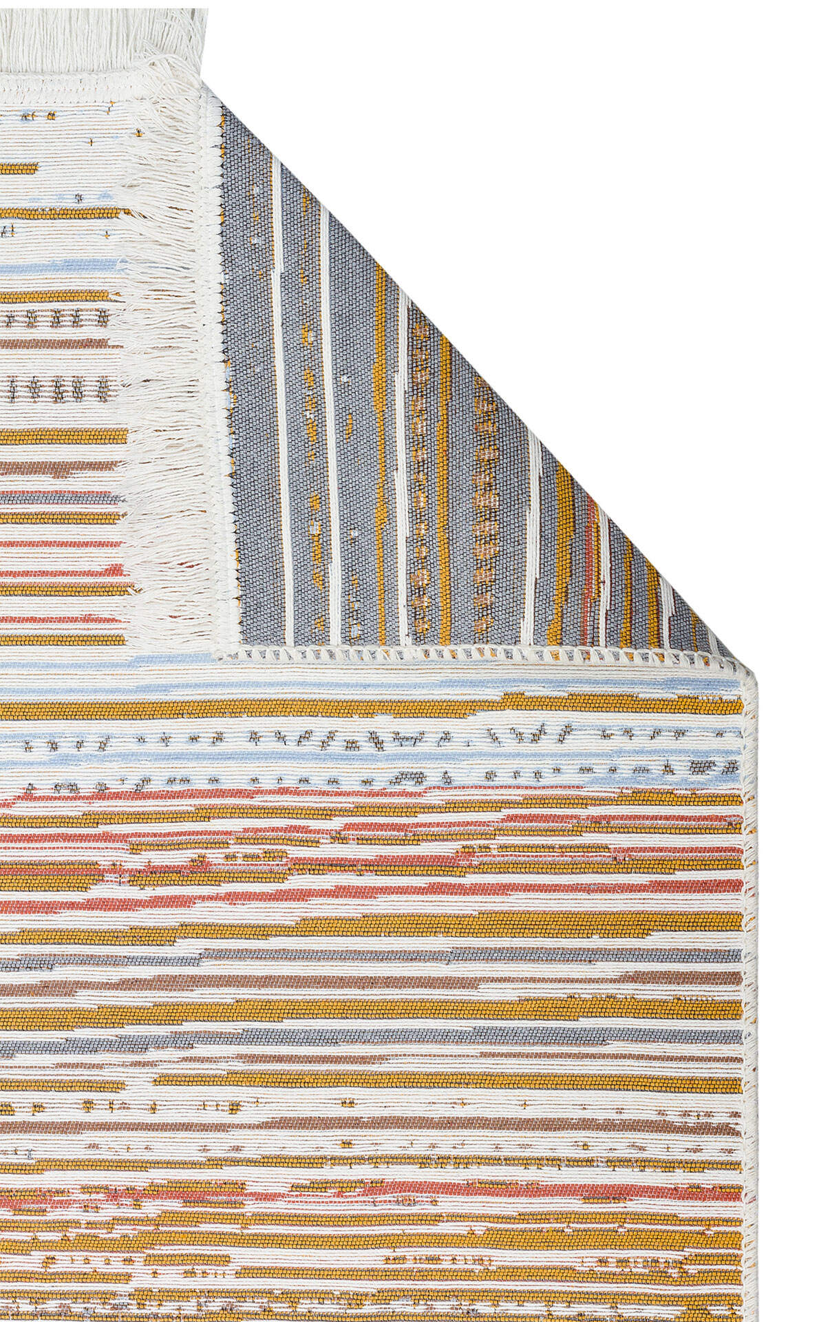 Arya AR 35 Çok Renkli - Yıkanabilir Çift Taraflı Modern Dokuma Kilim