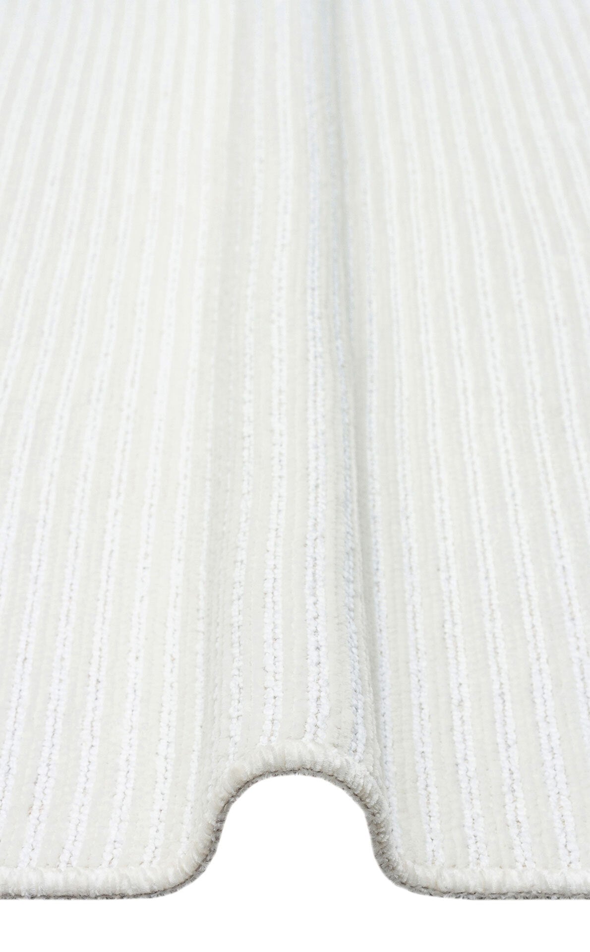 Ada Plain Krem - Yıkanabilir Kaymaz Hav Yapmaz Modern Düz Dokuma Kilim