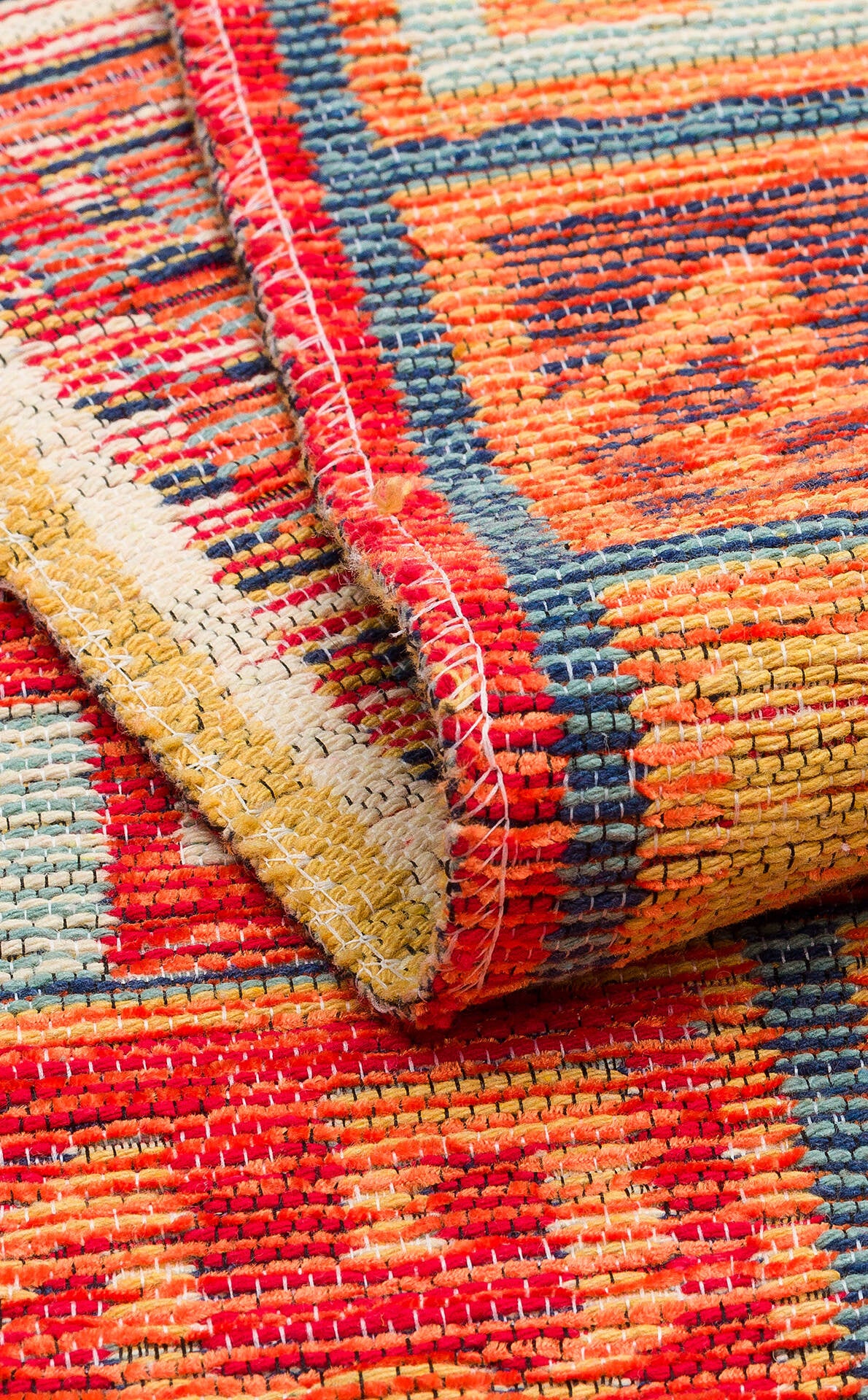 Nomad NMD 11 Toprak - Çift Taraflı Yıkanabilir Kilim | Otantik Kilim