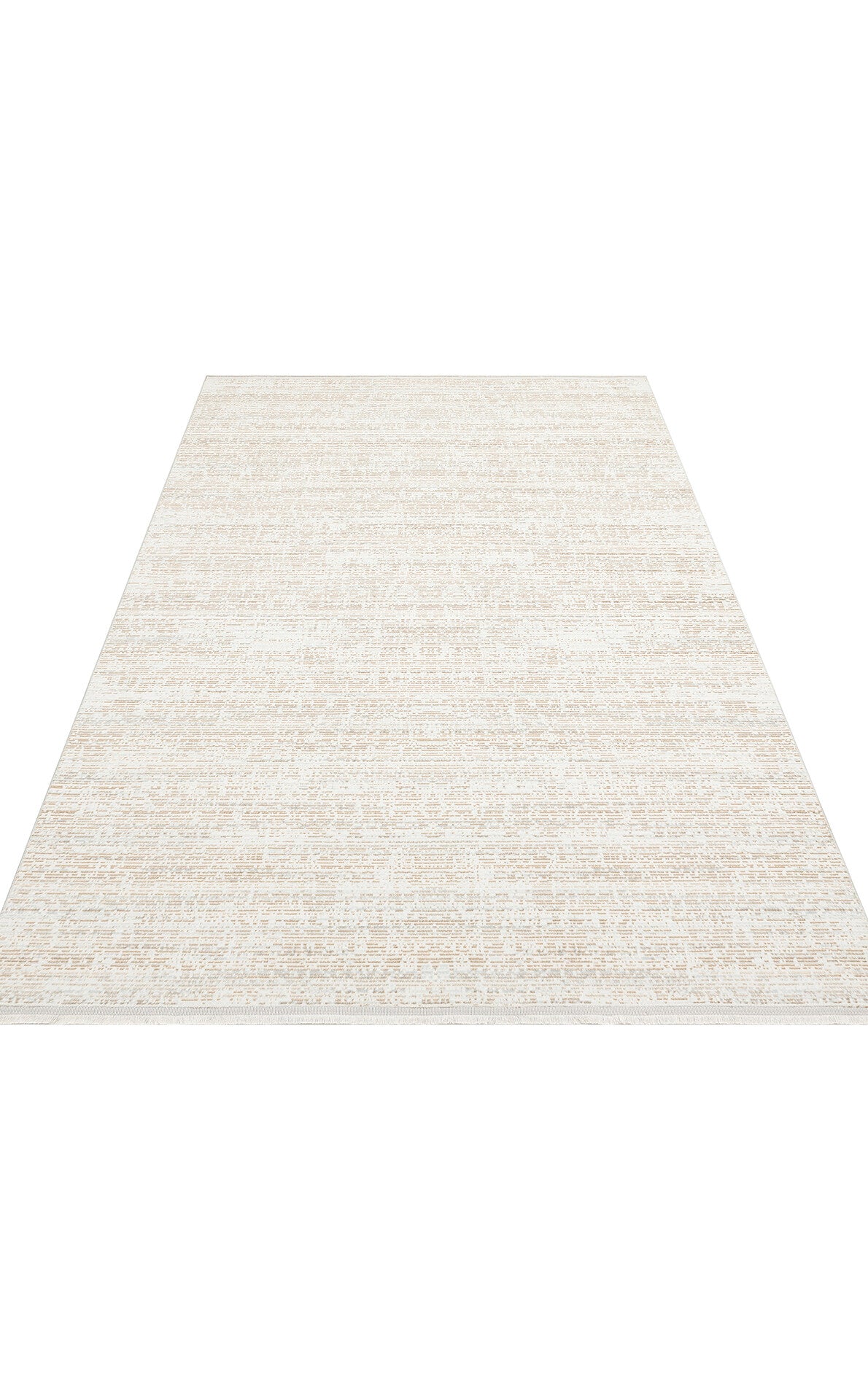 ST 101 BEIGE XW - SATEEN - Hav Toz Vermez Yıkanabilir Kaymaz İnce Dokuma Modern Halı