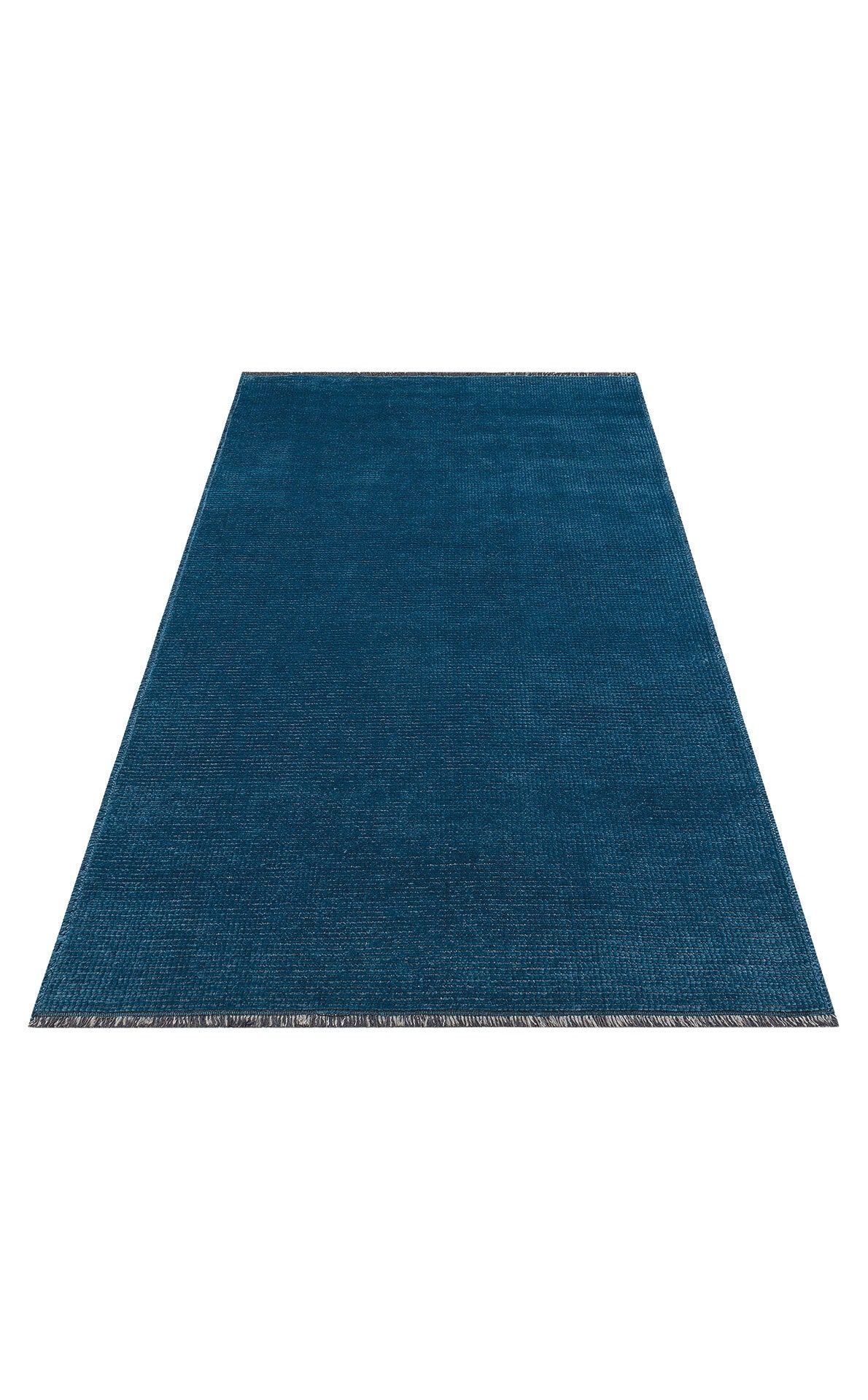 CPR 01 NAVY - CAPRI - Hav Toz Vermez Kaymaz Kolay Kullanımlı Yıkanabilir Düz Renk Kilim
