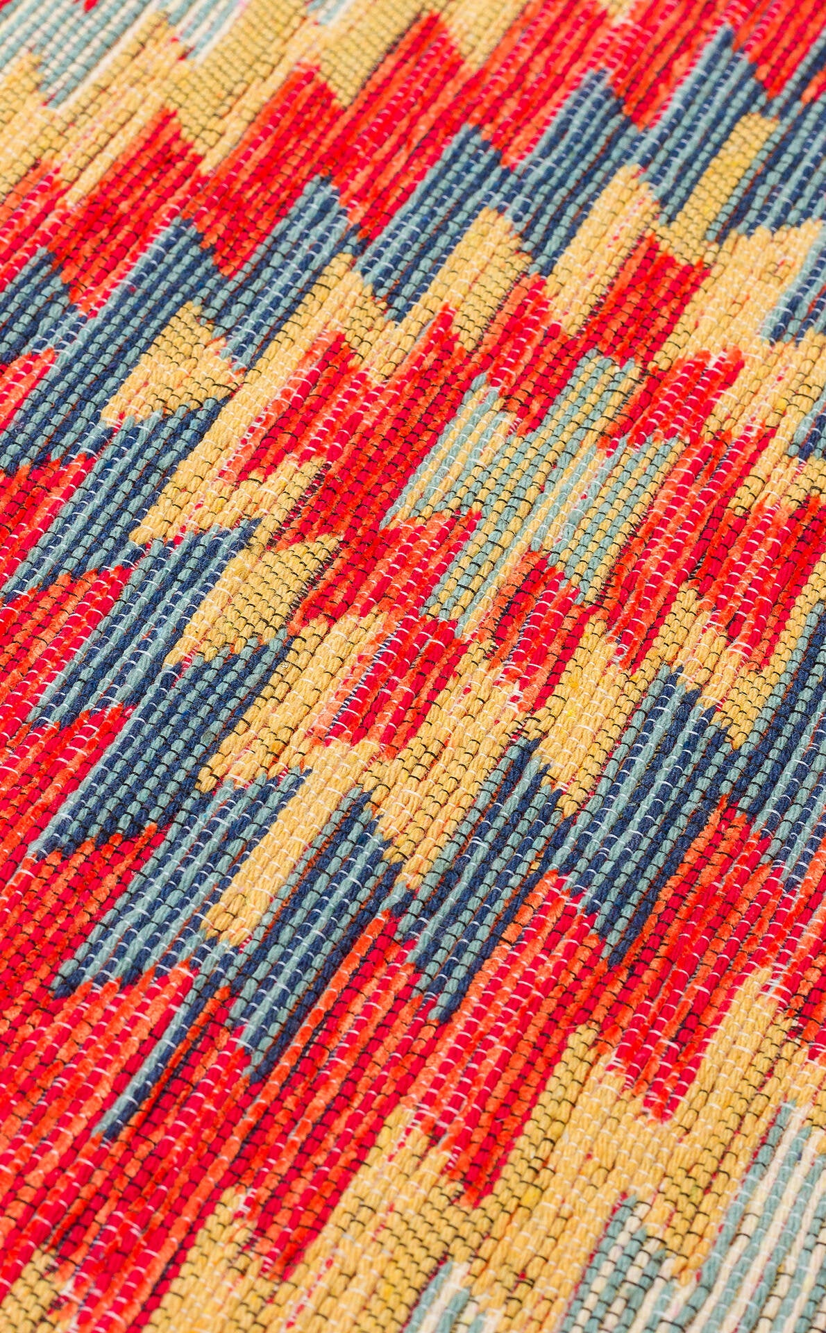 Nomad NMD 07 Toprak - Çift Taraflı Yıkanabilir Kilim | Otantik Kilim