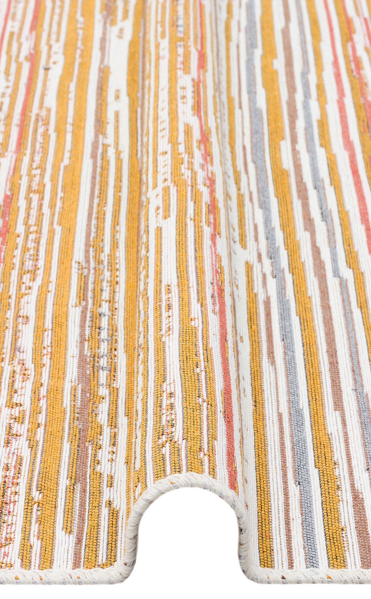 Arya AR 35 Çok Renkli - Yıkanabilir Çift Taraflı Modern Dokuma Kilim