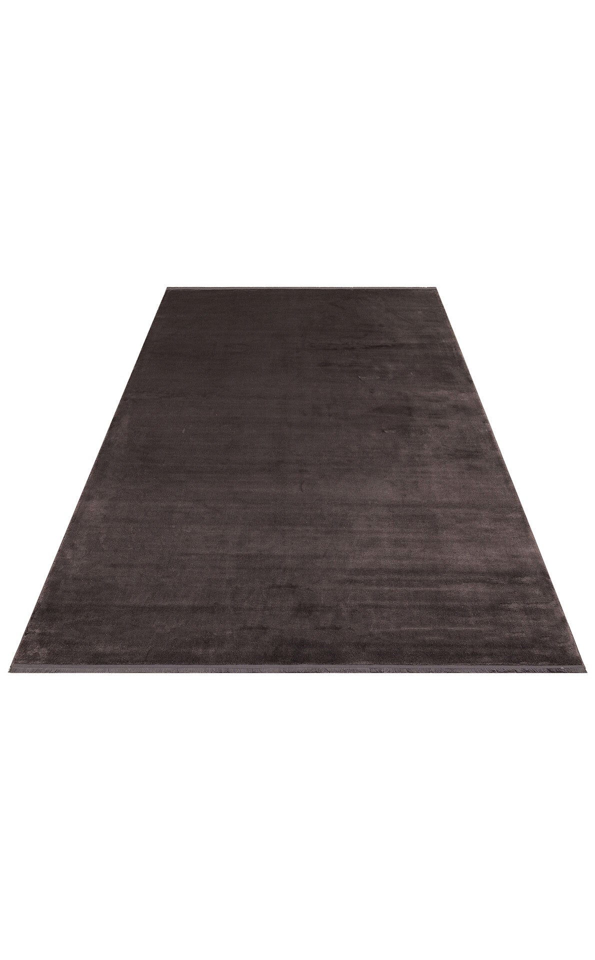 Lugano LUG Plain Charcoal - Viskon Halı | Sık Dokuma Salon Halısı