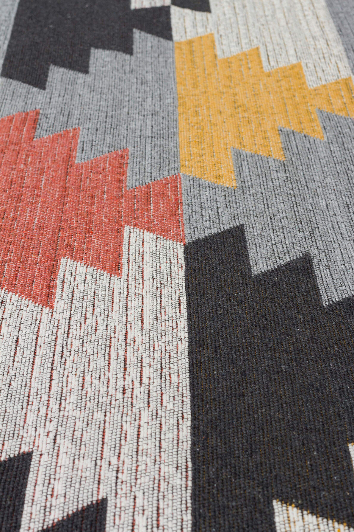 Arya AR 20 Çok Renkli - Yıkanabilir Çift Taraflı Modern Dokuma Kilim