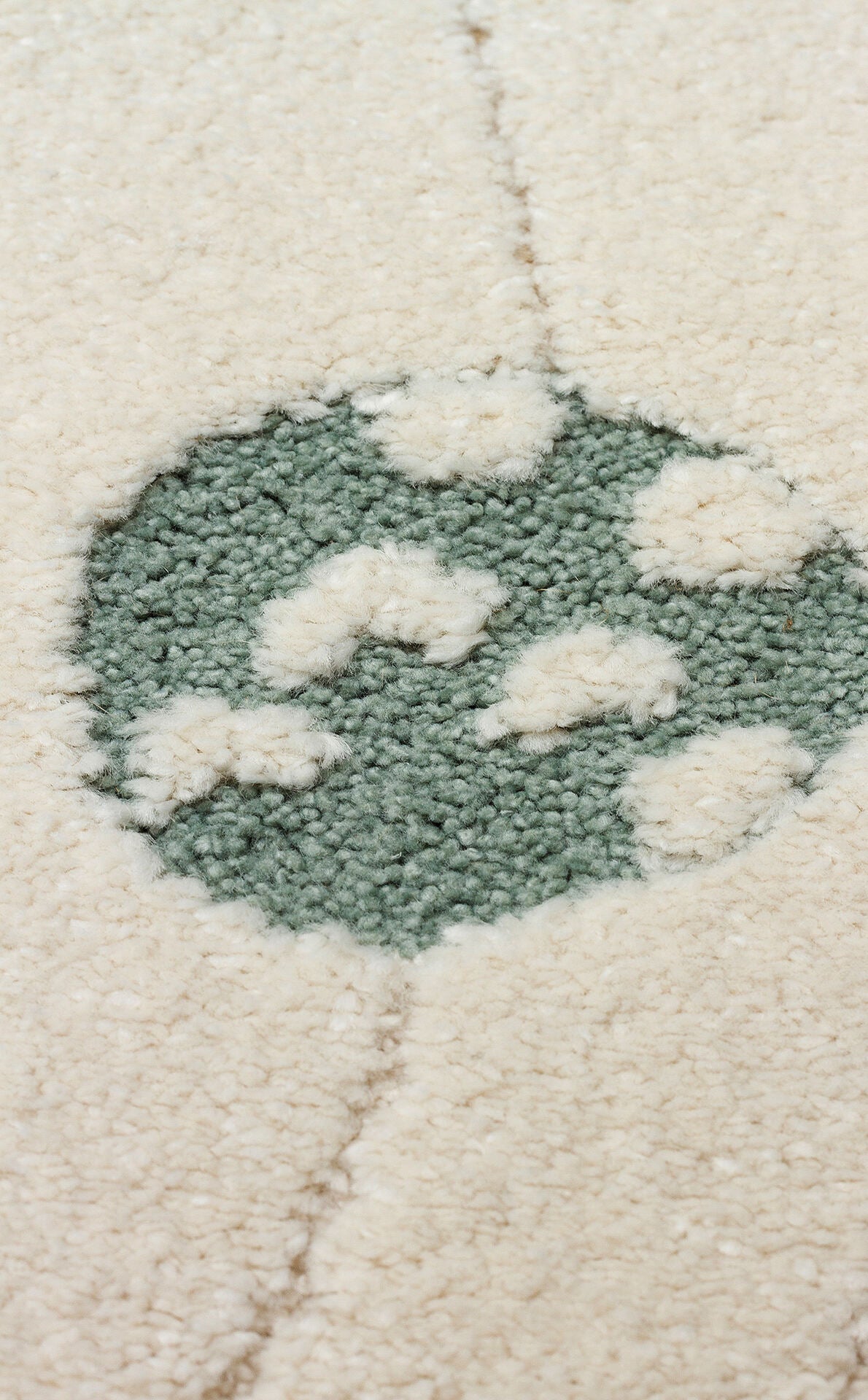 PCL 02 CREAM MULTY - PICCOLO - Pastel Renkli Hav ve Toz Vermeyen Çocuk Halısı