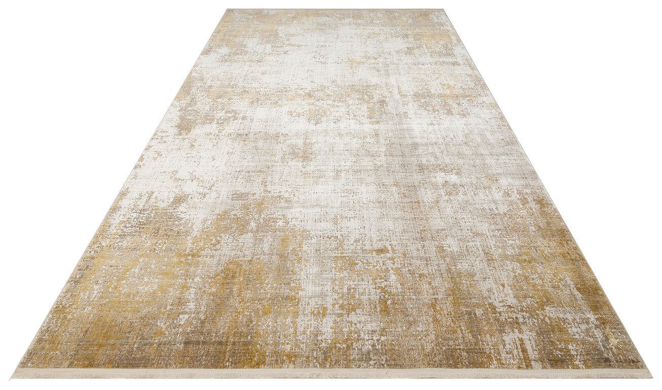 FRESCO XW FS 27 Bej - Eskitme Dokulu Işıltılı Salon Halısı