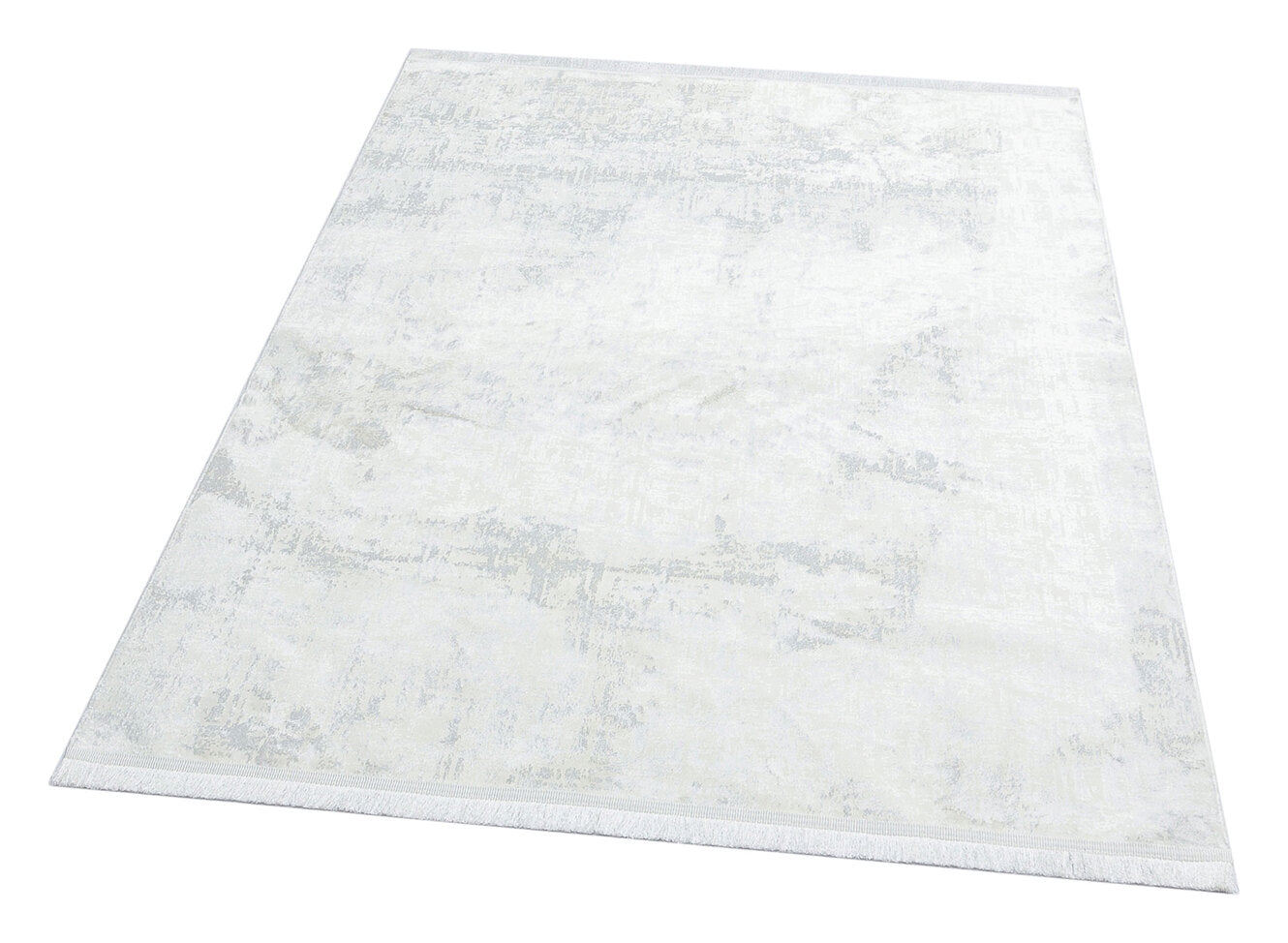ST 08 WHITE XW - SATEEN - Hav Toz Vermez Yıkanabilir Kaymaz İnce Dokuma Modern Halı