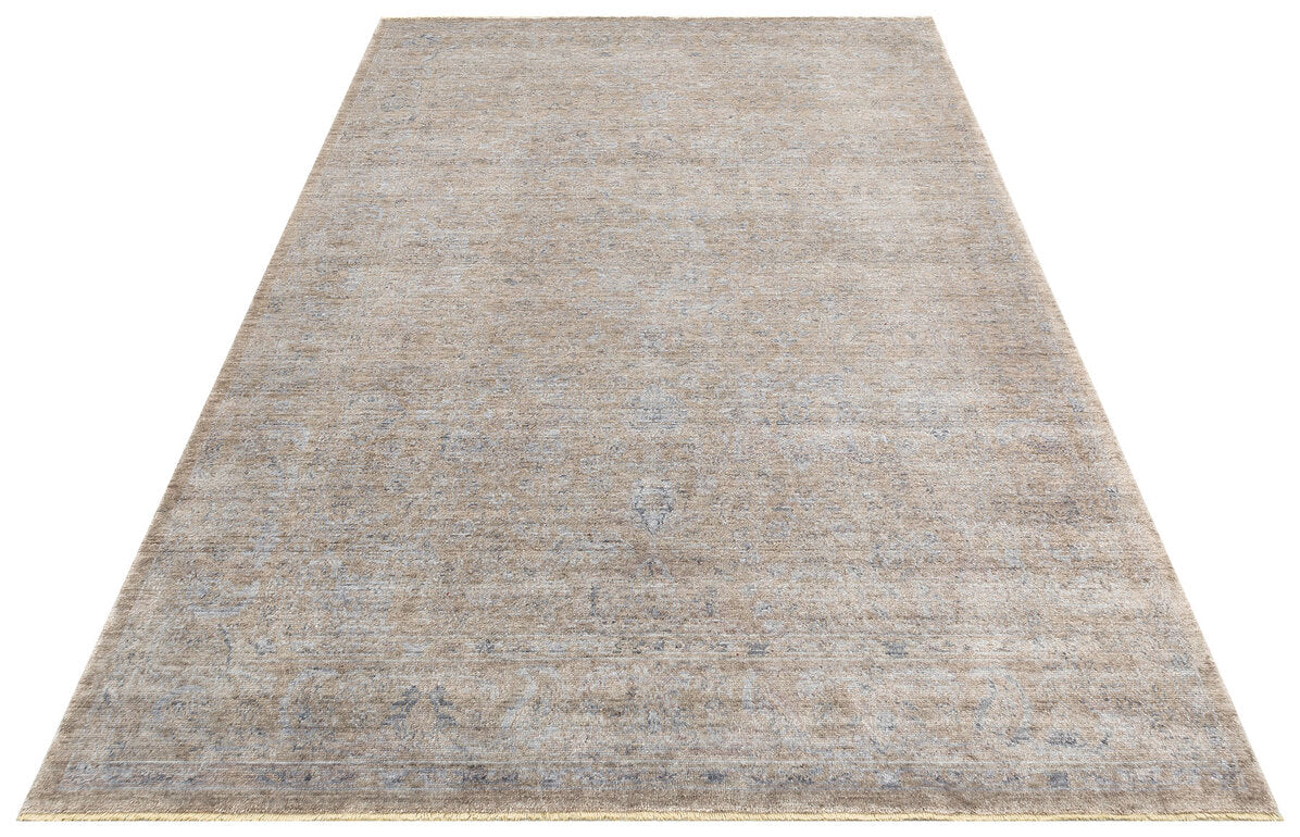 TF 02 BEIGE - TAFTAN - Pakistan Overdyed Tarzı Halı, Özel Tezgah Üretilen Uşak Halısı