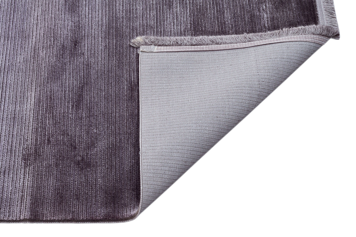 DB PLAIN D.GREY - CORDOBA - Parlak Yüksek Alçak Dokulu Modern Makine Halısı