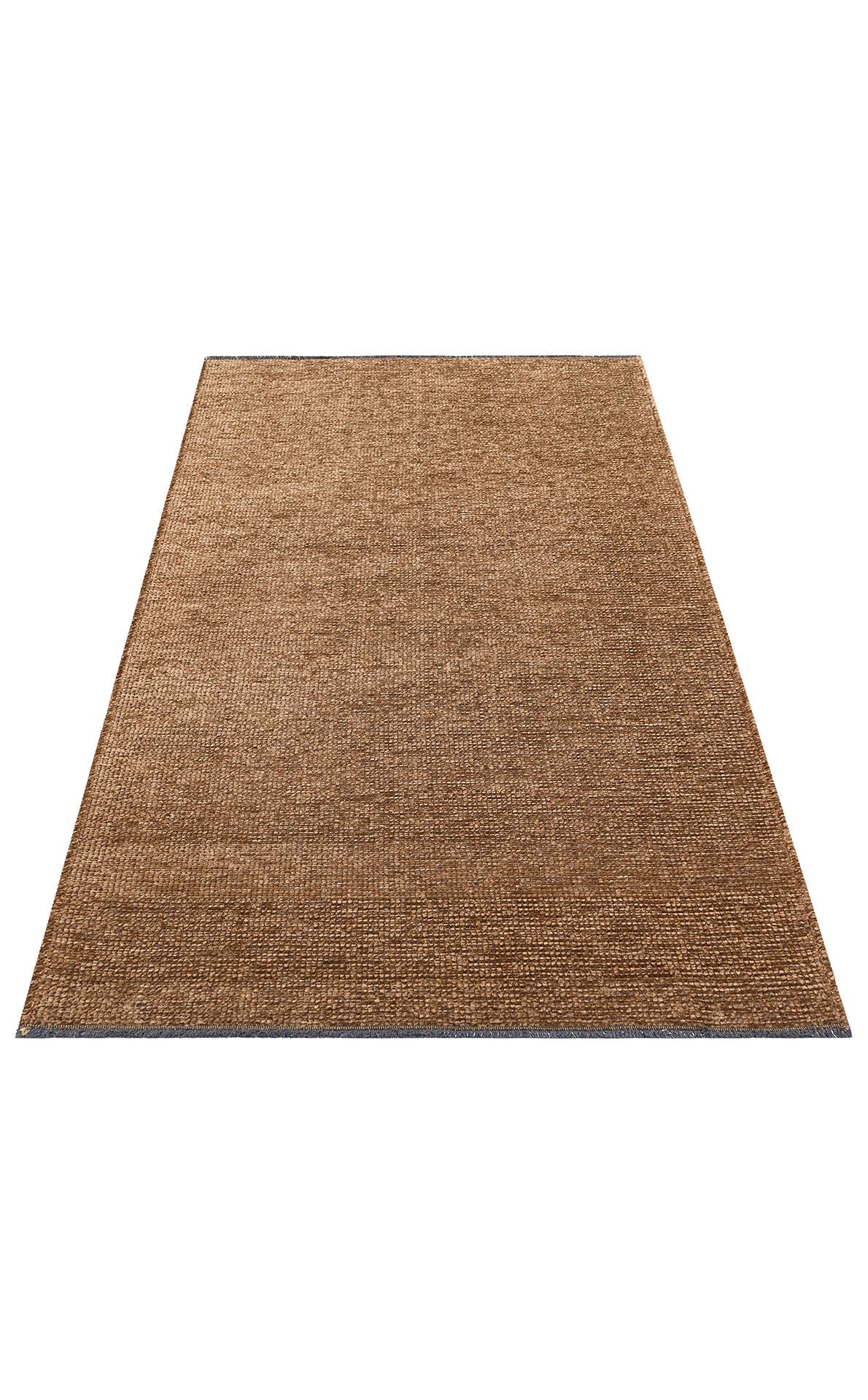 CPR 01 BROWN - CAPRI - Hav Toz Vermez Kaymaz Kolay Kullanımlı Yıkanabilir Düz Renk Kilim