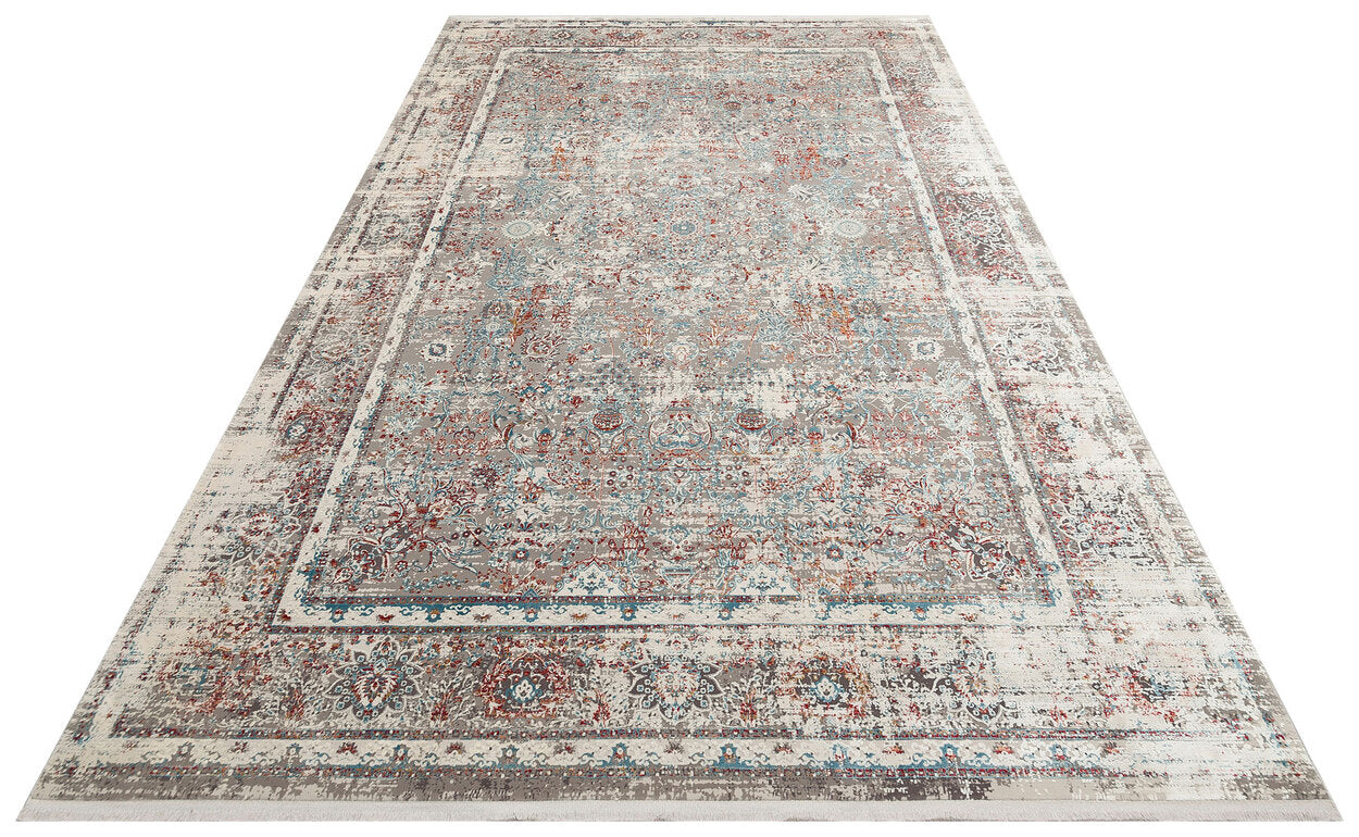 FRESCO XW FS 29 Multi - Işıltılı Dokuma Bambu Viskon Salon Halısı