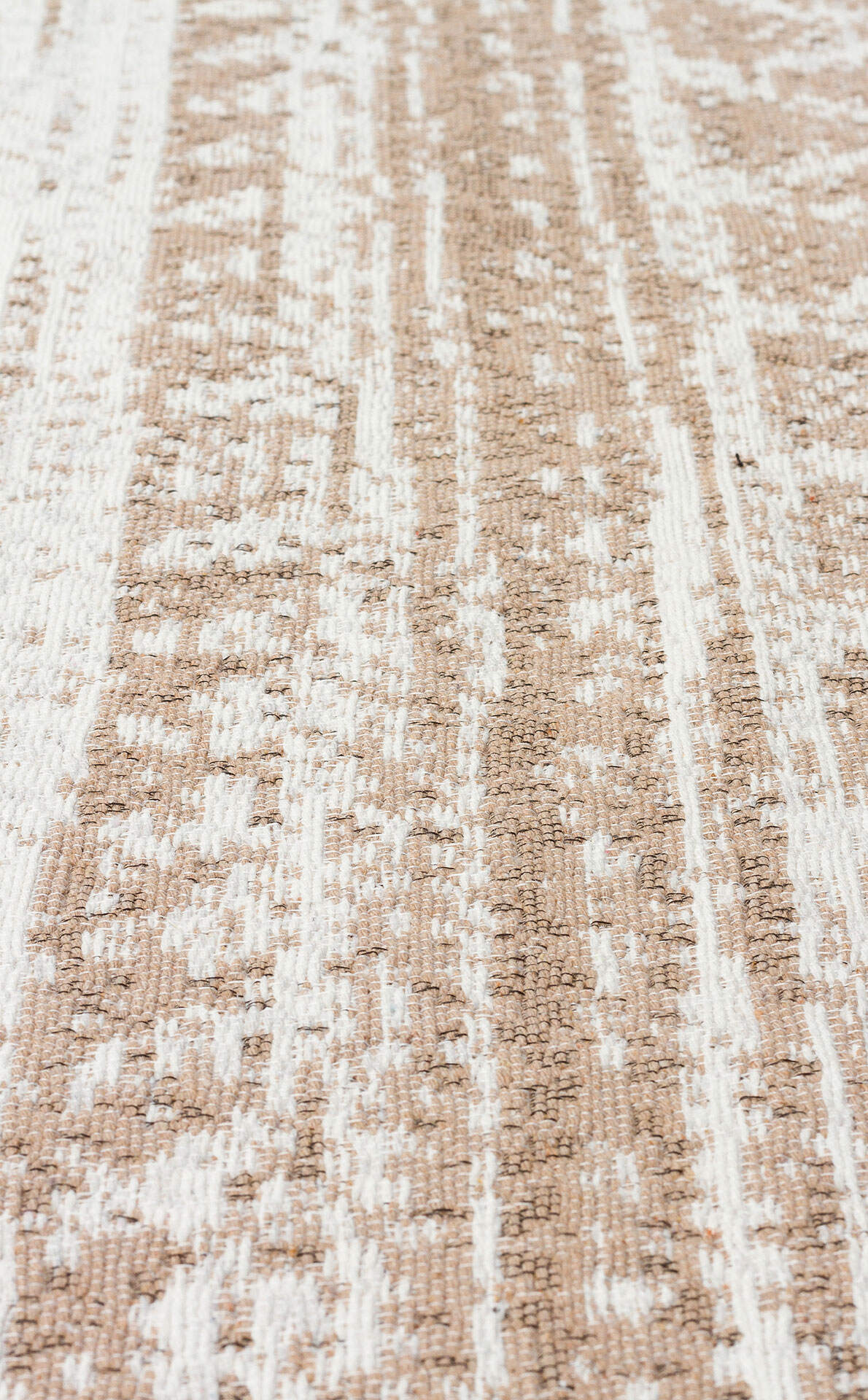Arya AR 06 Naturel - Yıkanabilir Çift Taraflı Modern Dokuma Kilim