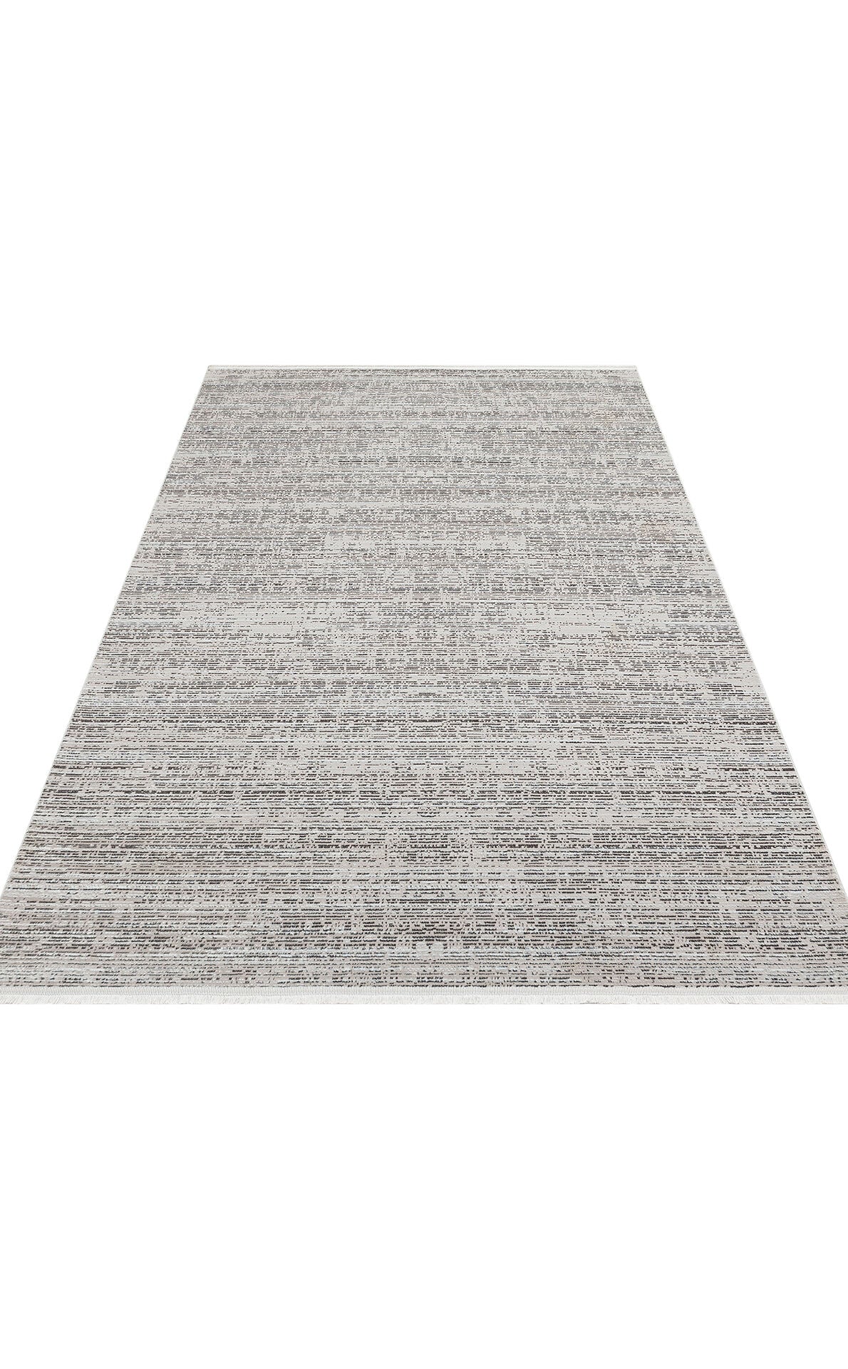 ST 101 D.GREY XW - SATEEN - Hav Toz Vermez Yıkanabilir Kaymaz İnce Dokuma Modern Halı