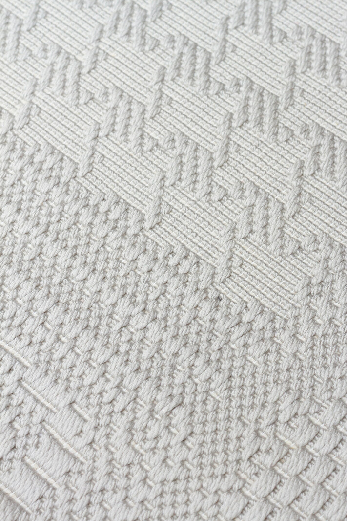 Mono MNO LUX 02 Gri - Yıkanabilir Kaymaz Kilim Halı
