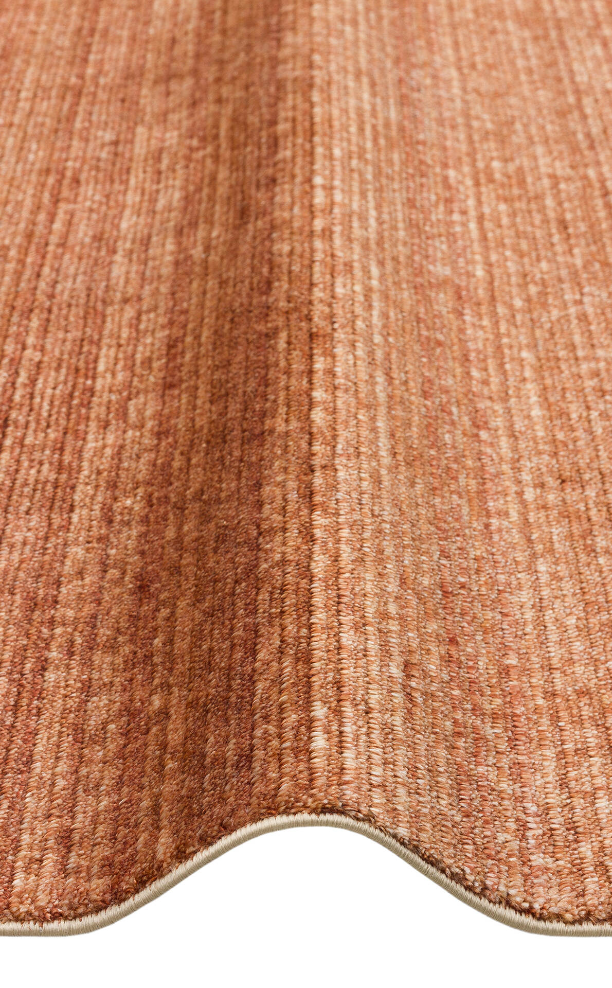 GES PLAIN TERRACOTTA - GESSI - El Emeği ile Özel Tezgahlarda Üretilen Modern Kara Tezgah Halısı
