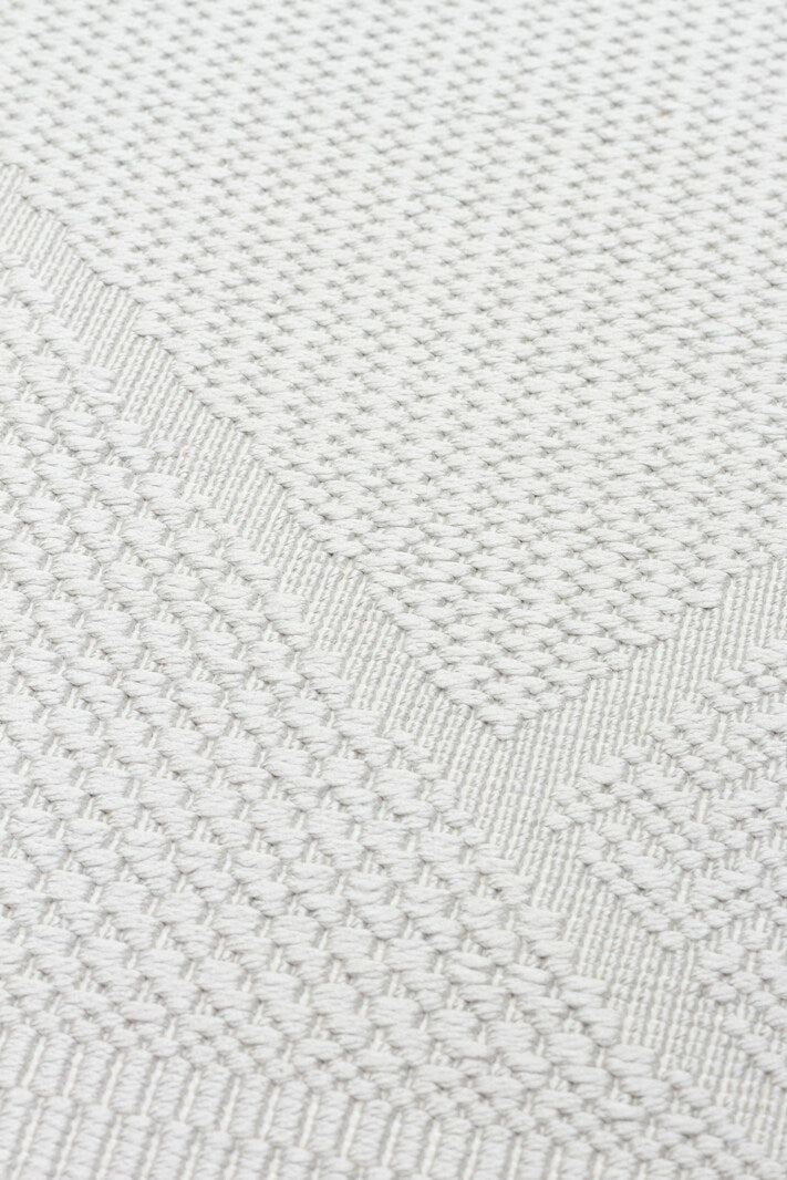 Mono MNO LUX 01 Gri - Yıkanabilir Kaymaz Kilim Halı