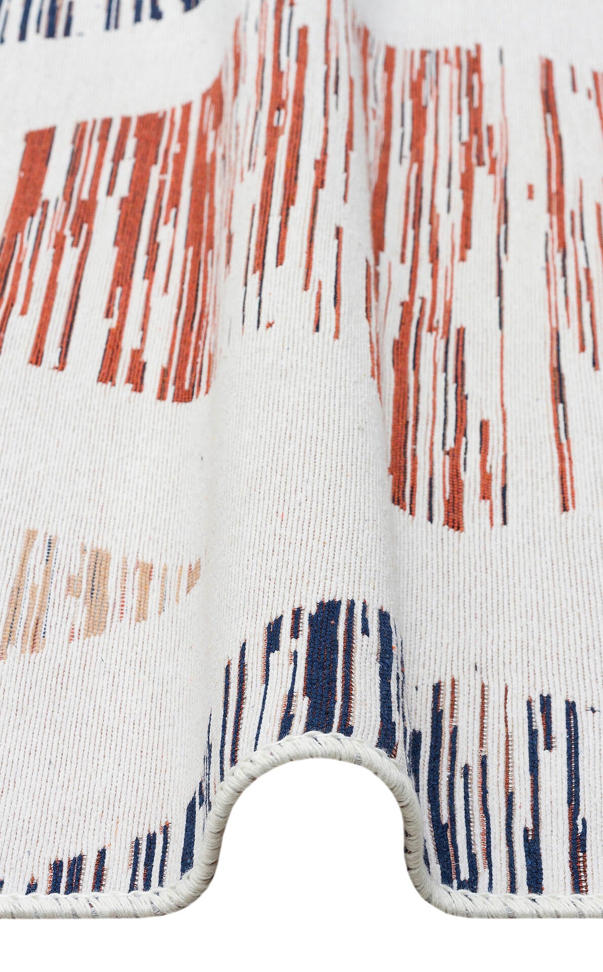 Arya AR 38 Çok Renkli - Yıkanabilir Çift Taraflı Modern Dokuma Kilim