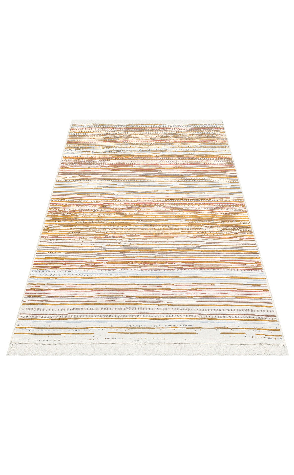 Arya AR 35 Çok Renkli - Yıkanabilir Çift Taraflı Modern Dokuma Kilim