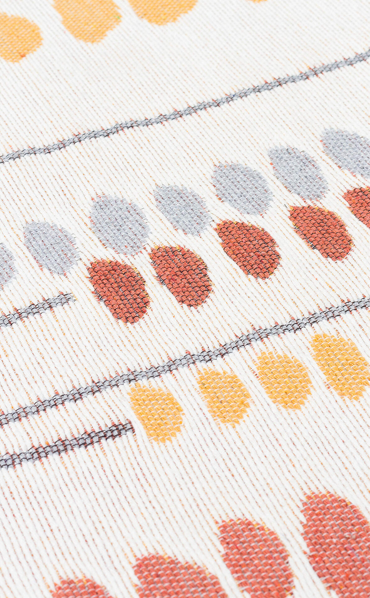 Arya AR 34 Çok Renkli - Yıkanabilir Çift Taraflı Modern Dokuma Kilim