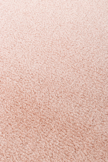 Zen Amorf 05 Pembe Özel Şekilli Kesim Yumuşak Tuşeli Sıkı Dokuma Makine Halısı