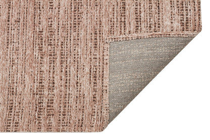CPL 06 BEIGE COFFEE  - CAPELLA - Hav Toz Vermez Yüksek Alçak Dokuya Sahip Modern Dokuma Halı