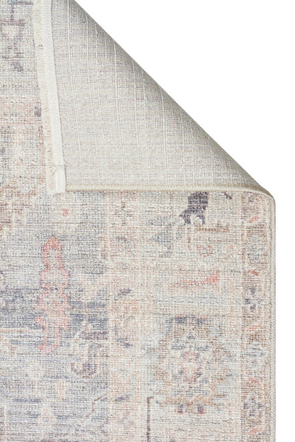 Grace GRC 02 SKY - Pastel Tonlu Vintage Desenli Klasik Hav Vermeyen Halı