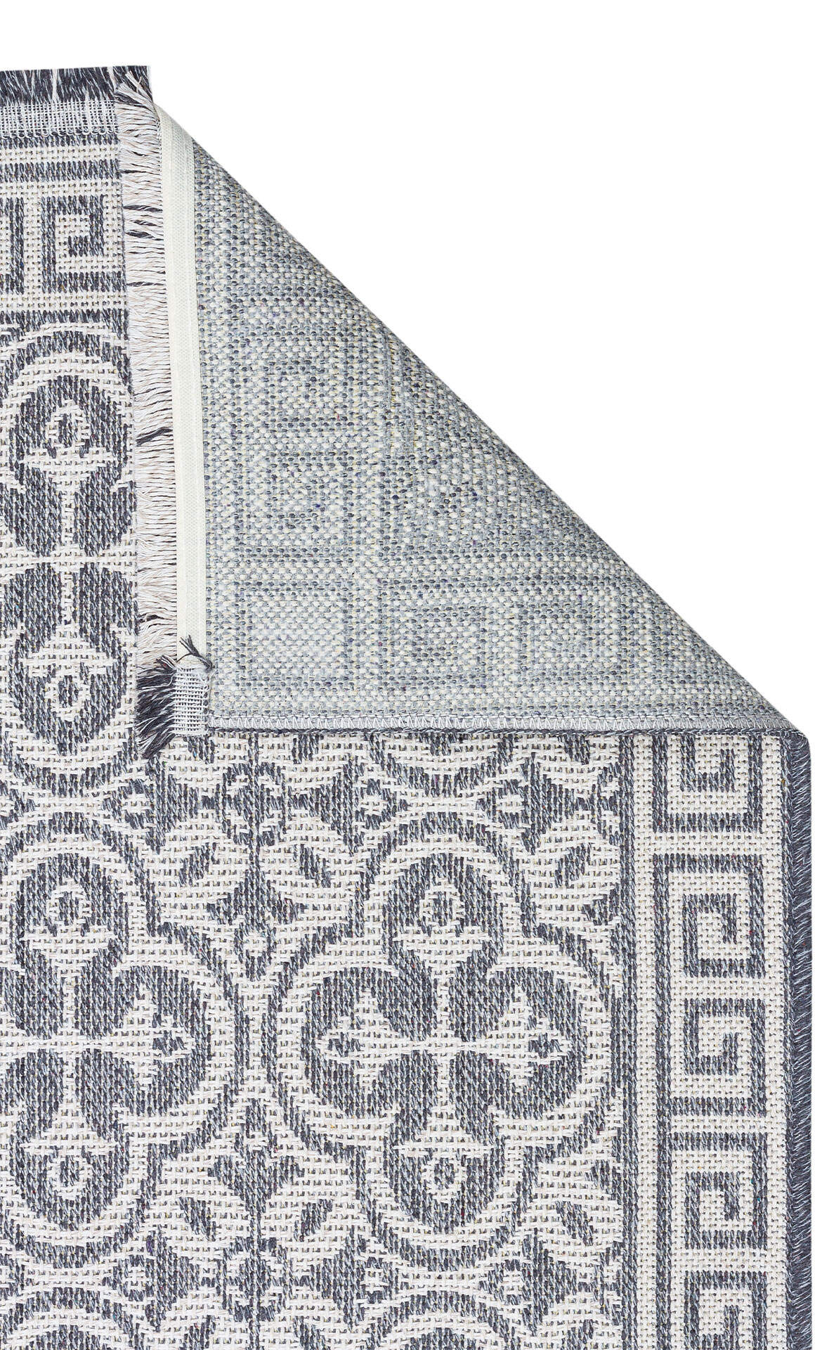 PNM 04 BEIGE  - PANAMA - Natural Yıkanabilir Kaymaz Tabanlı Tok Dokuma Kilim