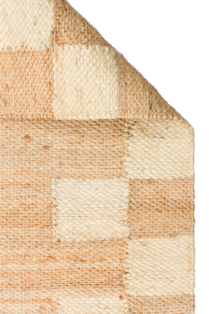 Echo ECH 13 Natural Beyaz XW - Doğal Jüt İpliğinden El Dokuma Sisal Görünümlü Kilim