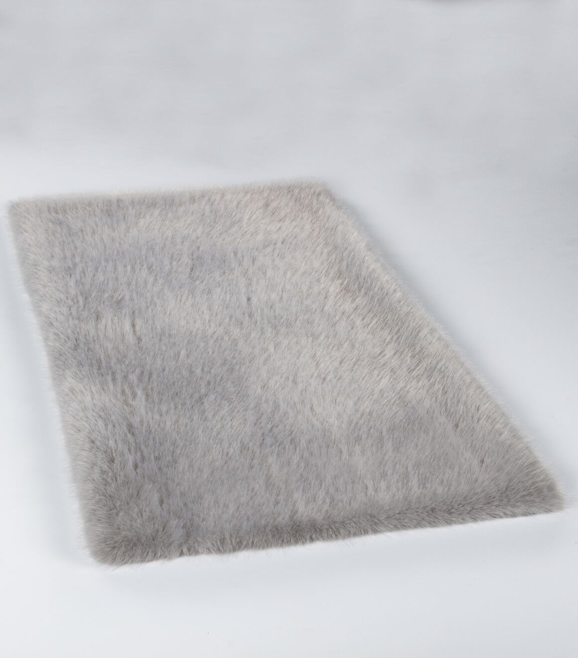 Reiki Gri - Kalın Peluş Halı | Yıkanabilir Süet Tabanlı