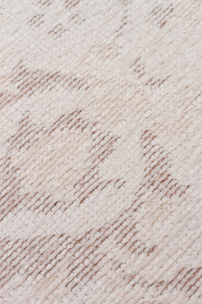 Liza LIZ 03 Beyaz XW - Düz Pamuk Dokulu Kilim Kaymaz Tabanlı, Yıkanabilir, Uzun Ömürlü Kilim