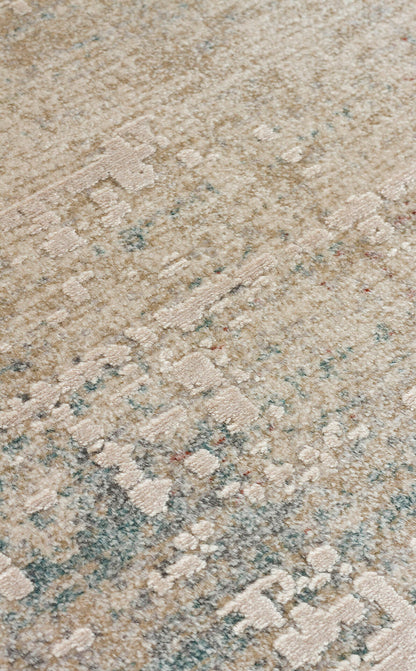 BBL 01 BEIGE  - BABIL - Yumuşak Dokulu Vintage Esintilere Sahip Over-dyed Sık Dokuma Salon Halısı