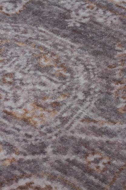 TF 03 D.GREY BRONZE  - TAFTAN - Pakistan Overdyed Tarzı Özel Hav Vermeyen ve El Emeği ile Özel Tezgahlarda Üretilen Uşak Halısı 