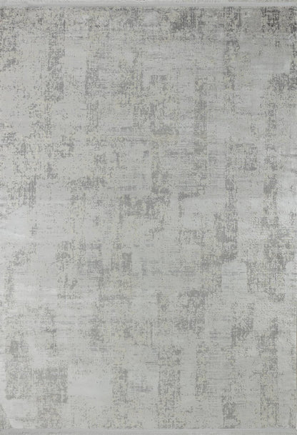 Calista 1761 Gri - Viskon Dokuma Halı | Modern Salon Halısı