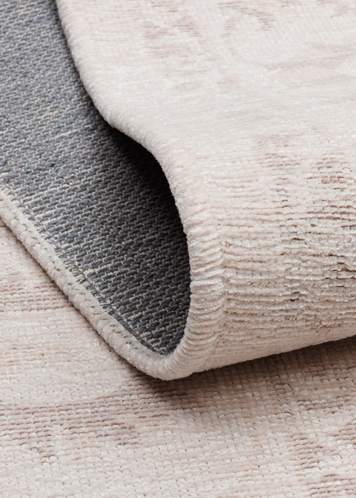 Liza LIZ 03 Beyaz XW - Düz Pamuk Dokulu Kilim Kaymaz Tabanlı, Yıkanabilir, Uzun Ömürlü Kilim