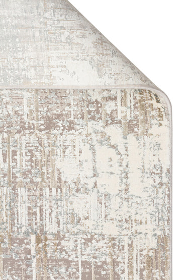 FRESCO XW FS 36 Krem Bej - Eskitme Dokulu Işıltılı Salon Halısı