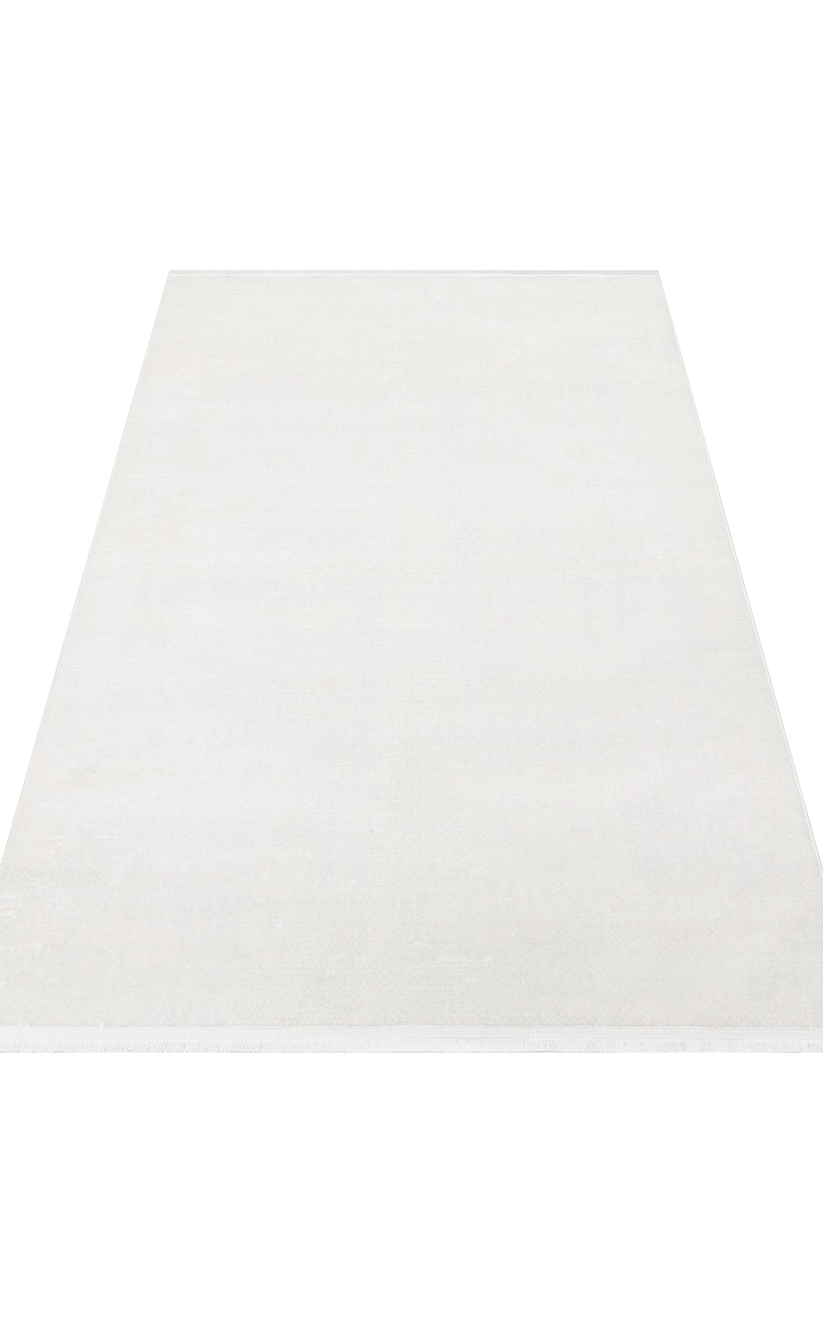 ST 21 WHITE XW  - SATEEN - Hav Toz Vermez Yıkanabilir Kaymaz İnce Dokuma Modern Halı 